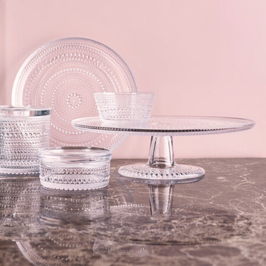 Iittala Kastehelmi Kakefat m/Stett 31cm