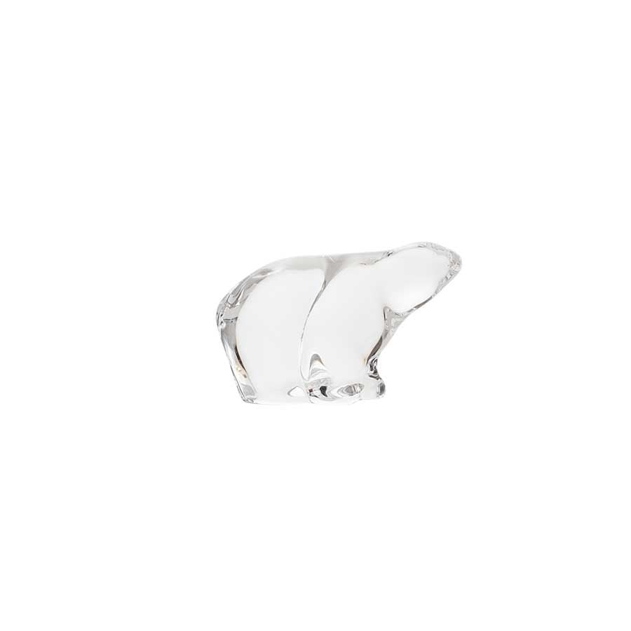 Hadeland Glassverk Dyrefigurer Isbjørn 8 cm