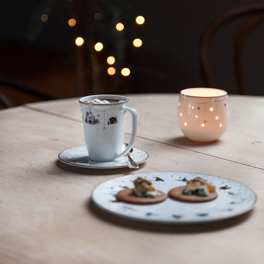 Wik & Walsøe Julemorgen Girlander Skål Til Krus 30cl