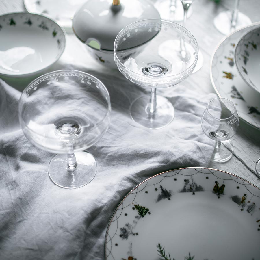 Wik & Walsøe Julemorgen Champagneskål 20cl
