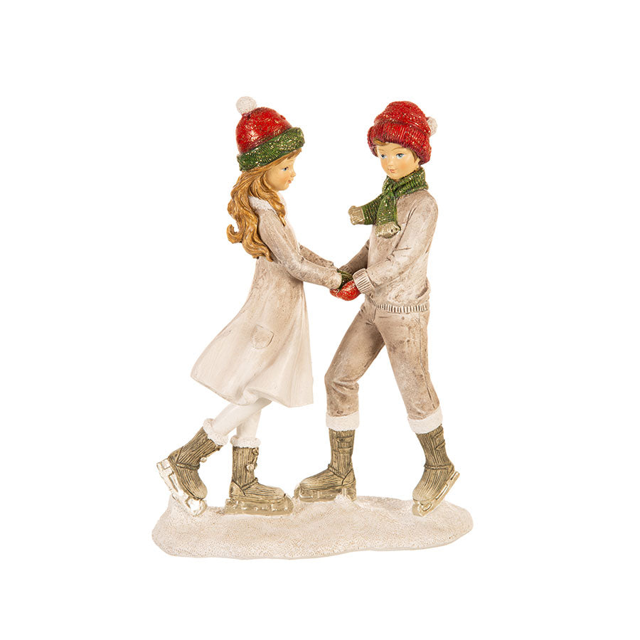 Julepynt Skøytedans 22cm