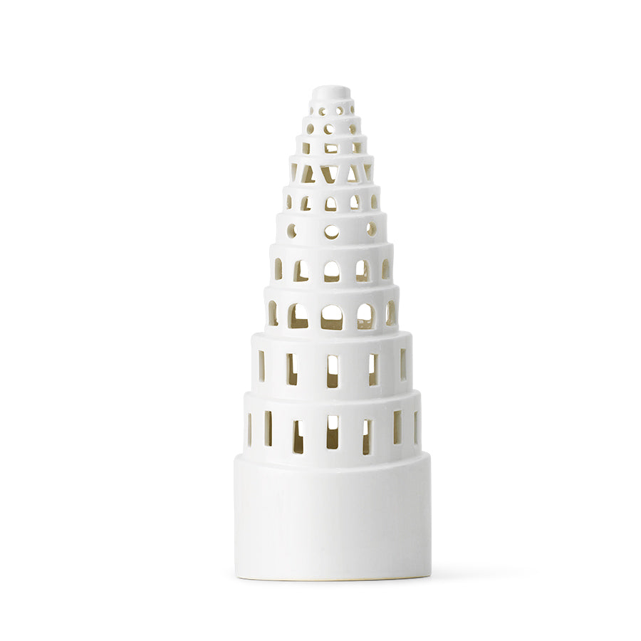 Kähler Urbania Lyshus Høyt Tårn 9cm