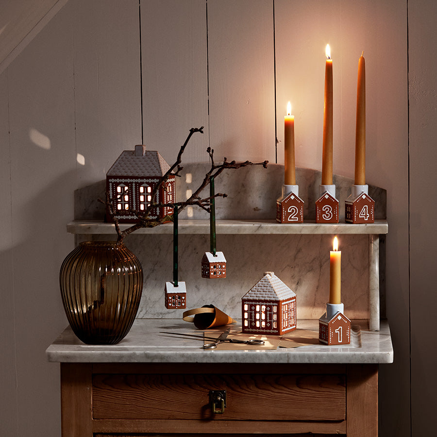 Kähler Gingerbread Juletrepynt 2pk