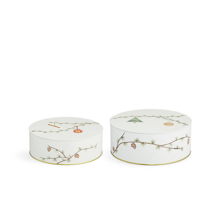 Kähler Hammershøi Jul Kakeboks 20/22 cm 2pk