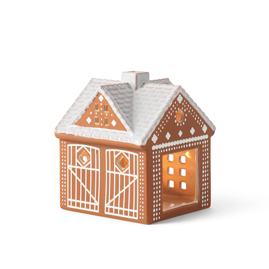 Gingerbread Pepperkakehus Stall 11.5cm