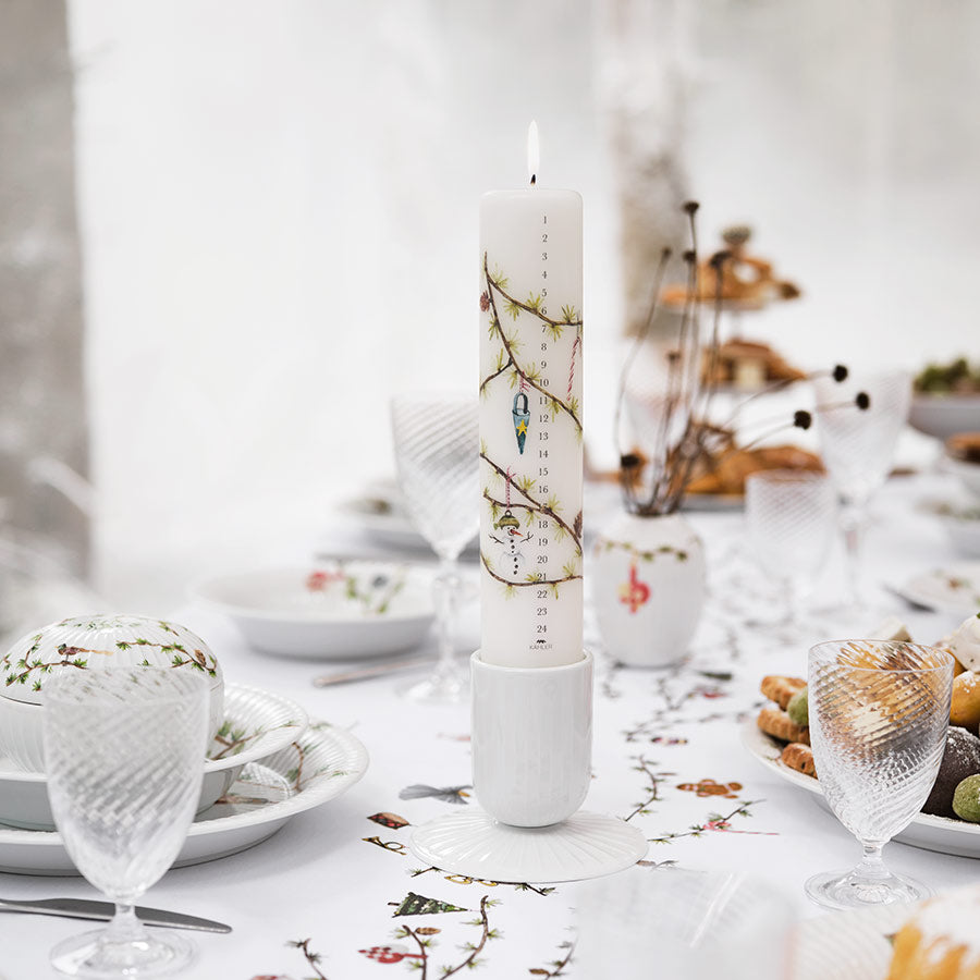 Kähler Hammershøi Christmas Lysestake til Kubbelys Medium