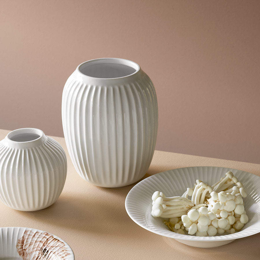 Kähler Hammershøi Vase 21 cm Hvit