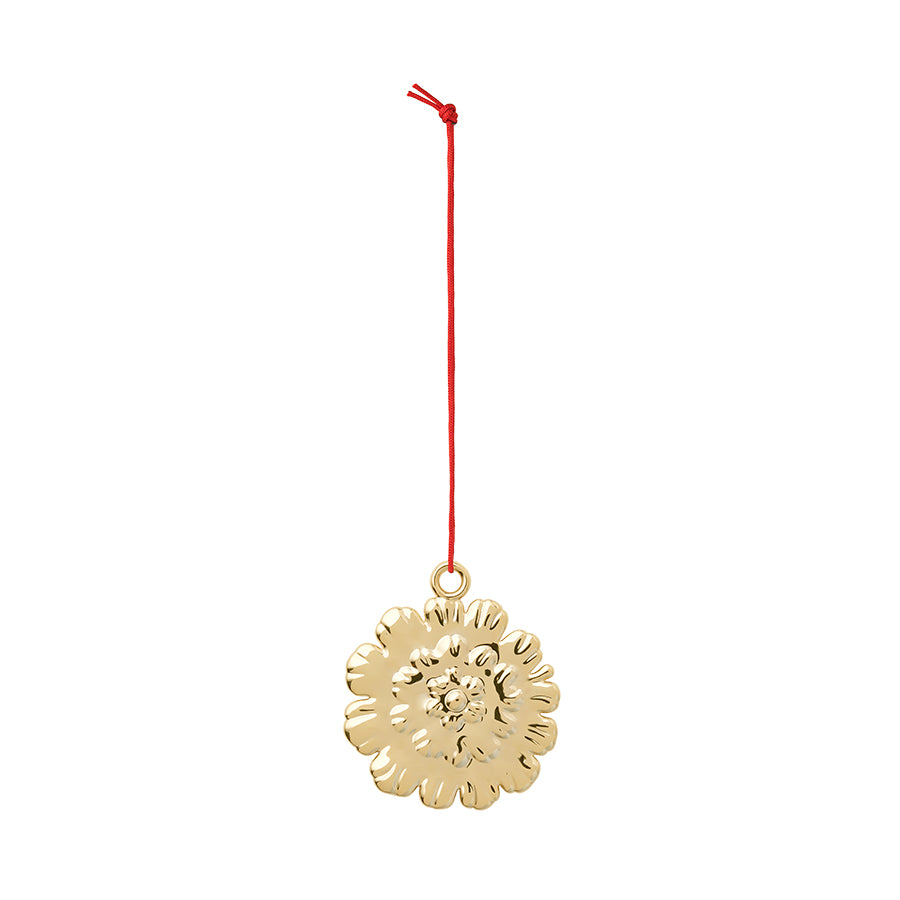 Kuleblomst 6,5cm Forgylt