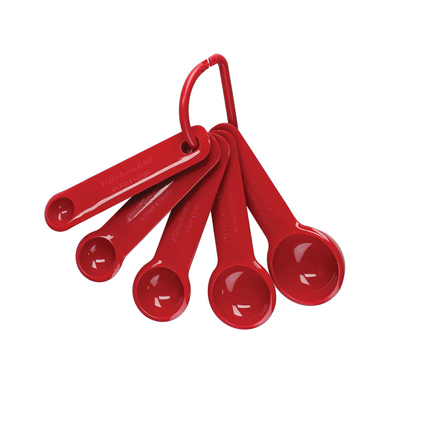 KitchenAid Målesett 5 deler Rød