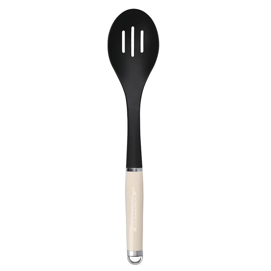KitchenAid Skje Med Riller 35cm Nylon Krem