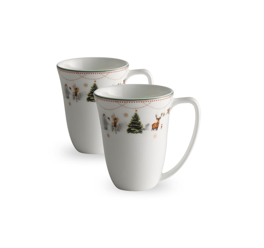 Wik & Walsøe Julemorgen Story Krus 30cl 2pk