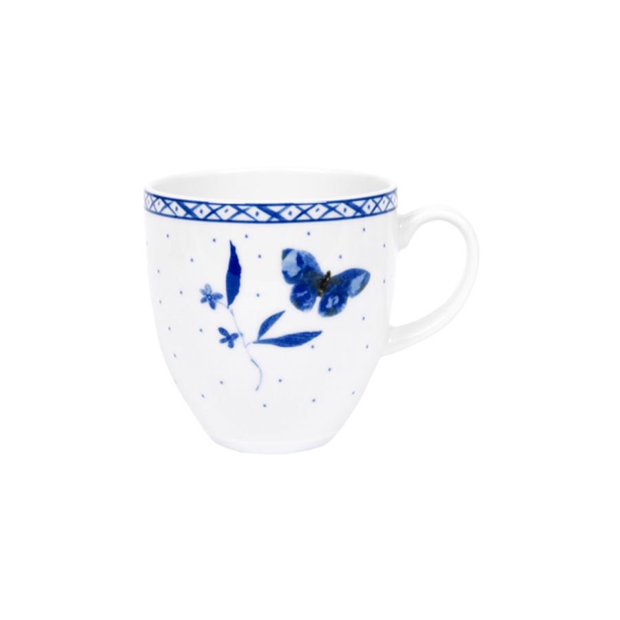 Porsgrunds Porselænsfabrik Bluebird Butterfly Krus 35 cl
