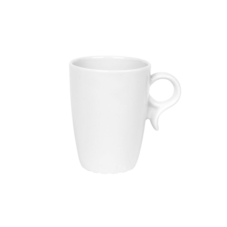 Porsgrunds Porselænsfabrik Sense Krus Viktor 23 cl – elegant, hvitt krus med stilren design, perfekt for både kaffe og te.