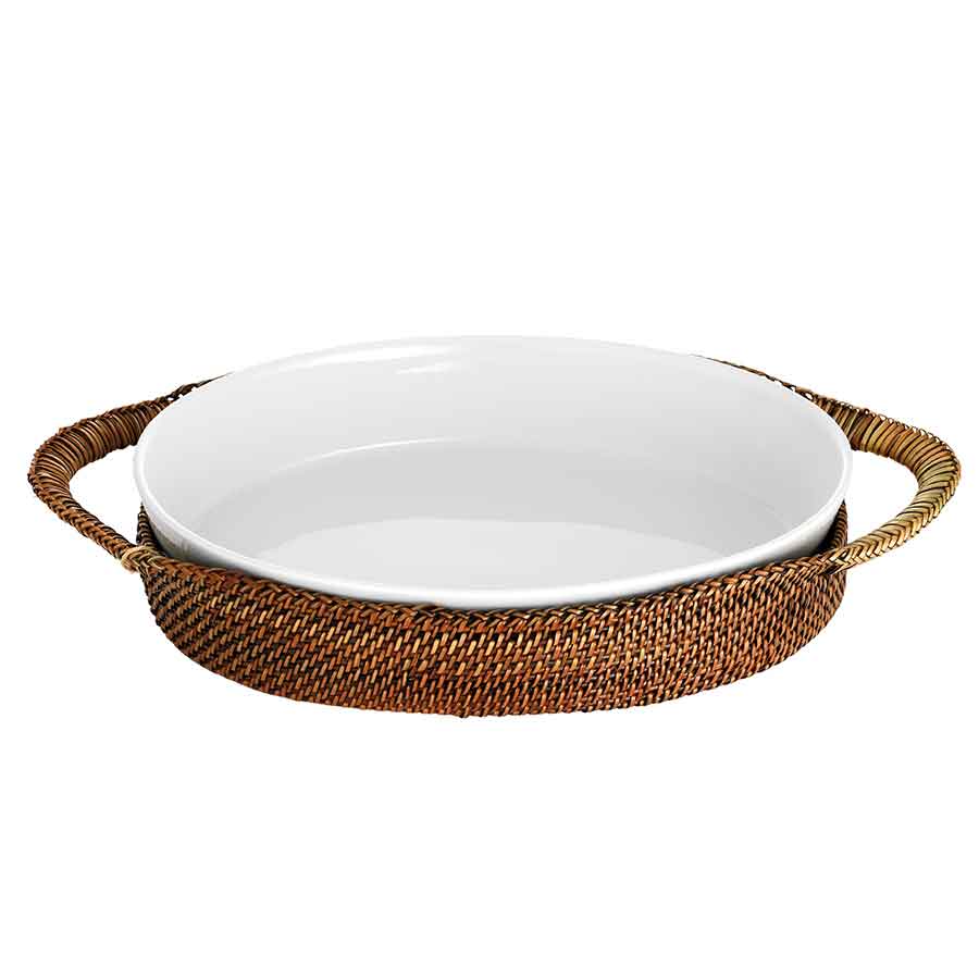Pillivuyt Holdere Kurv Oval Stor