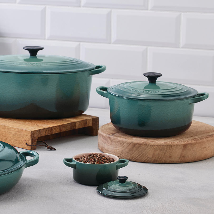 Le Creuset Støpejernsgryte Rund 24cm/4,2L Ocean