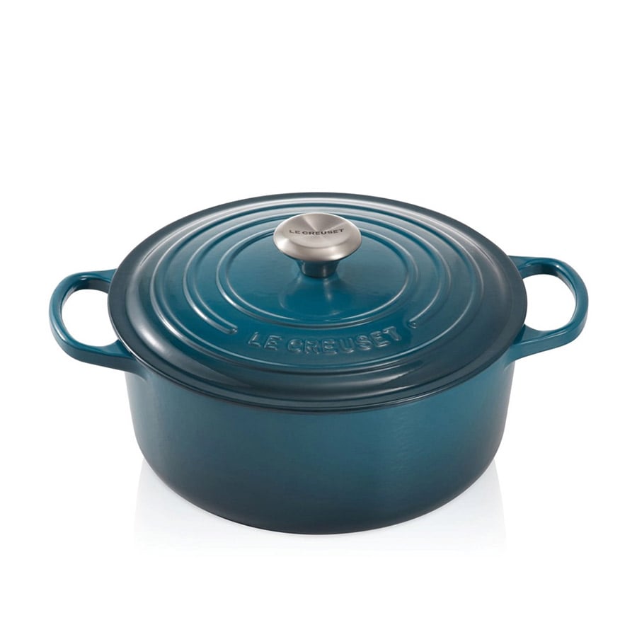 Le Creuset Støpejernsgryte 5,3L/26cm Deep Teal