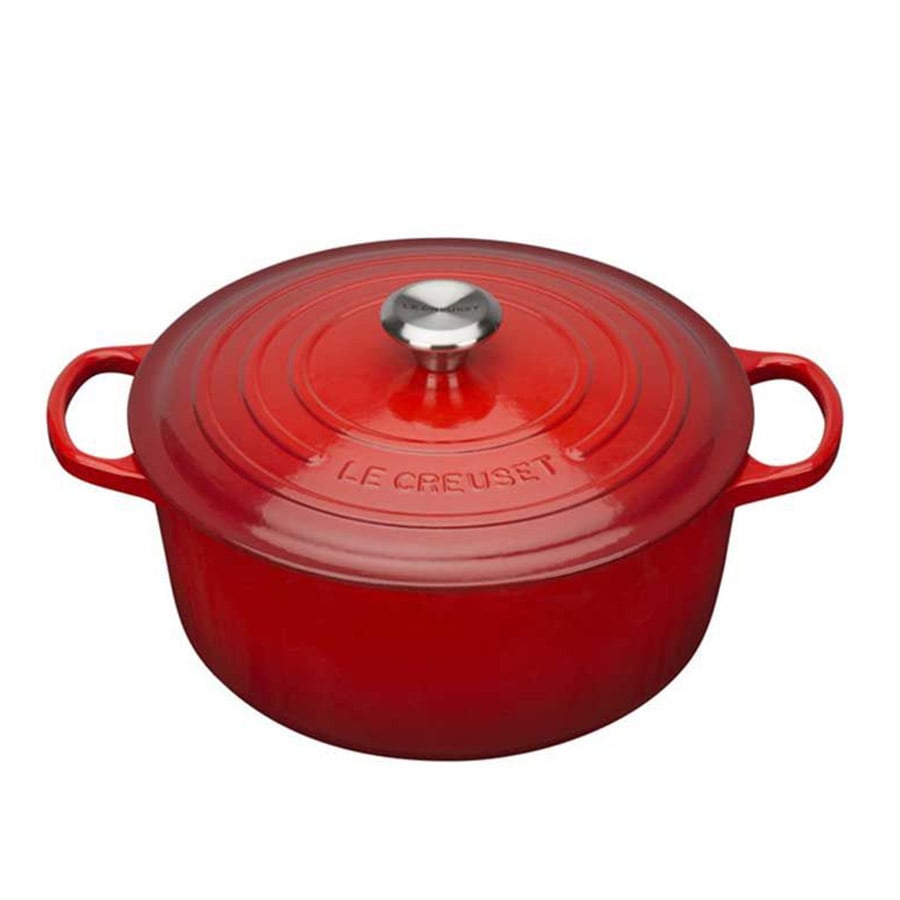 Le Creuset Støpejernsgryte 6,7L/28cm Cerise
