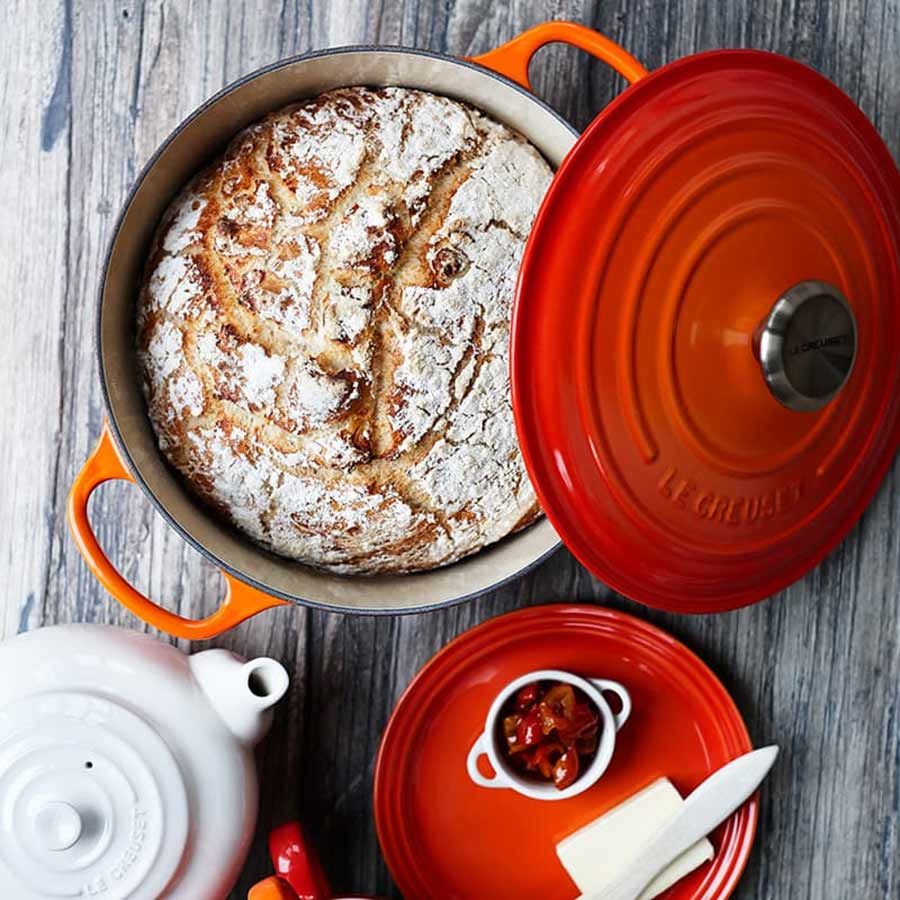 Le Creuset Støpejernsgryte 6,7L/28cm Volcanic