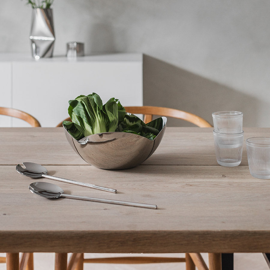 Løve Vinje Skål Rustfritt Stål 24cm Sølv