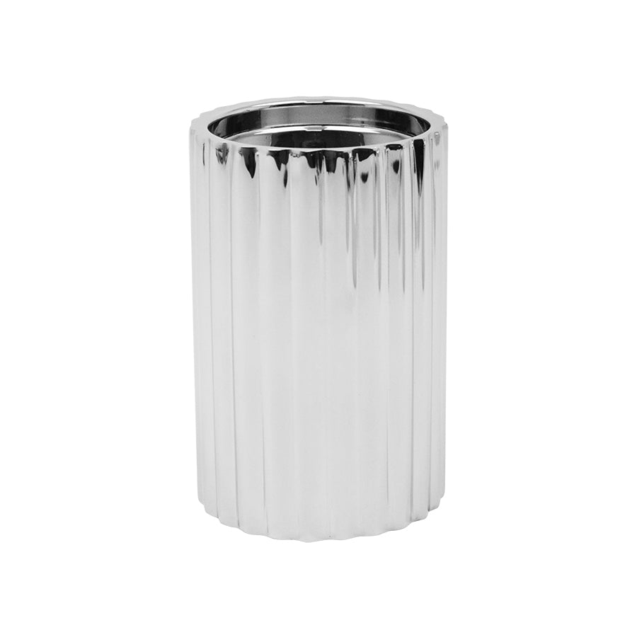 Løve Vinje Telysholder Rustfritt Stål 14cm Sølv