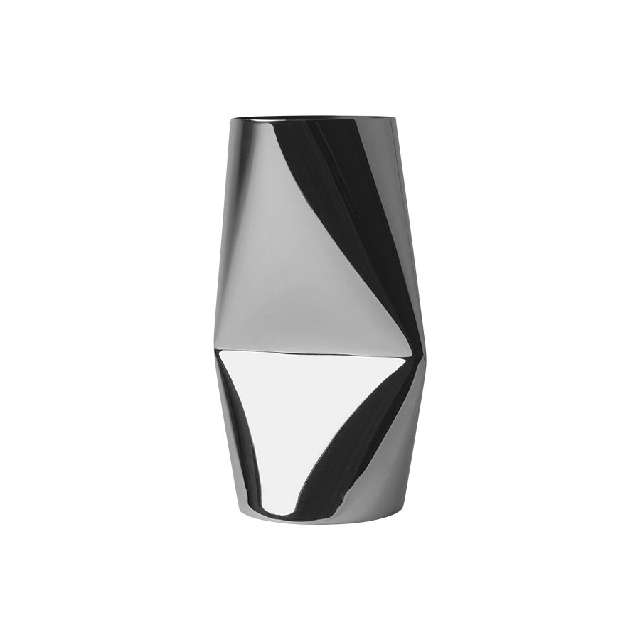 Løve Vinje Vase Rustfritt Stål 24,5cm Sølv