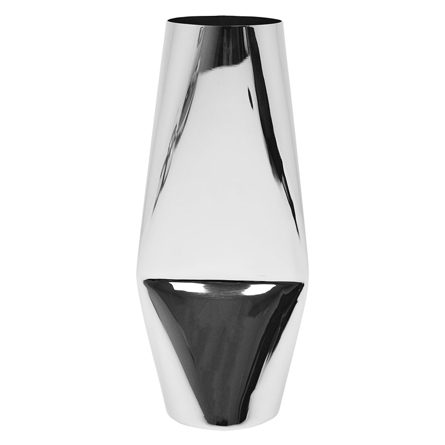 Løve Vinje Vase Rustfritt Stål 34,5cm Sølv