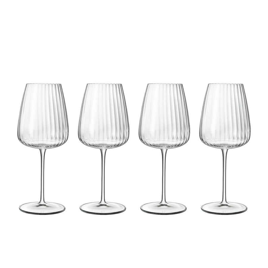 Luigi Bormioli Optica Hvitvinsglass Chardonnay 55cl 4 stk