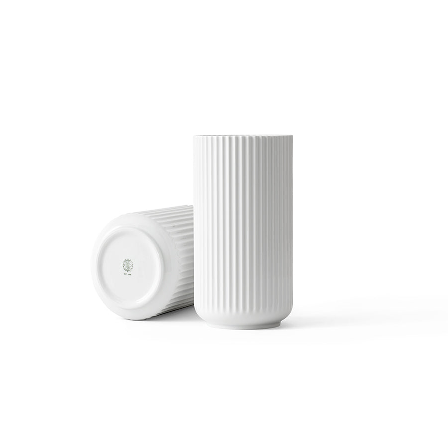 Lyng Porcelæn Vase 25cm Hvit