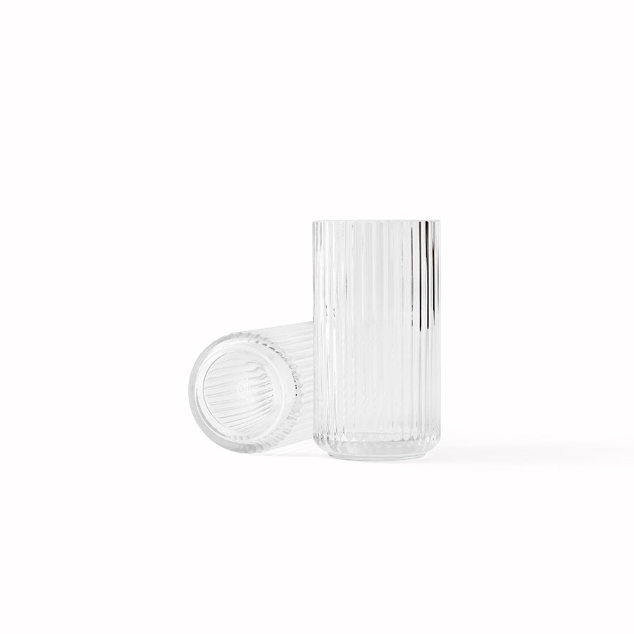 Lyngby Porcelæn Vase 20,5cm Klart Glass