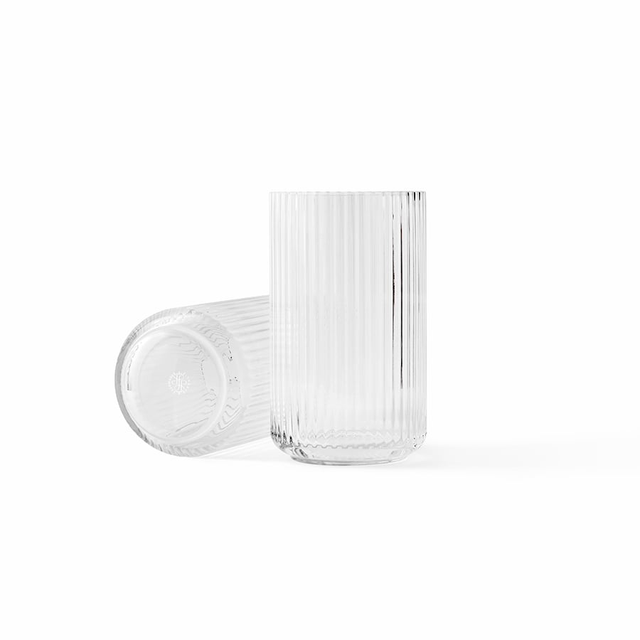 Lyngby Porcelæn Vase 25cm Klart Glass