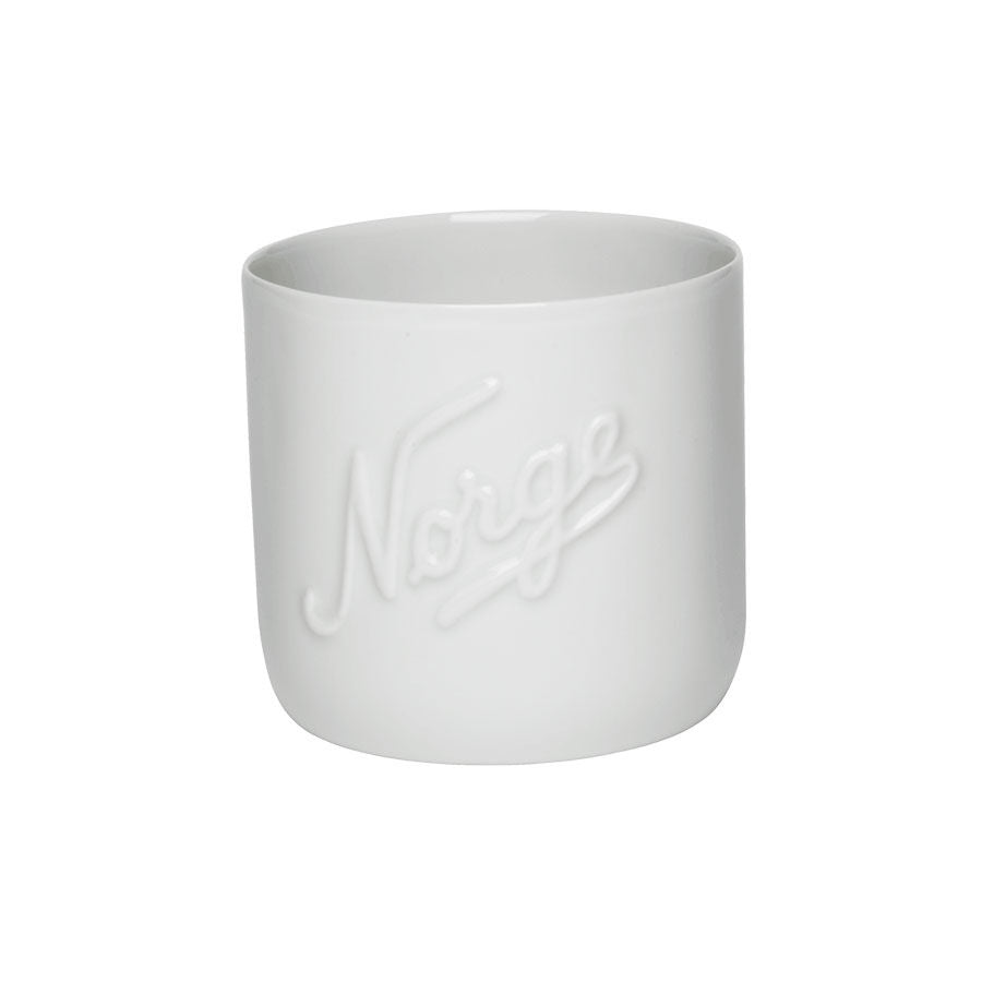 Norgesglasset Norgesglass Lyslykt Porselen