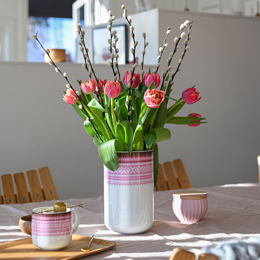 Porsgrunds Porselænsfabrik Marius Vase 20cm Rosa