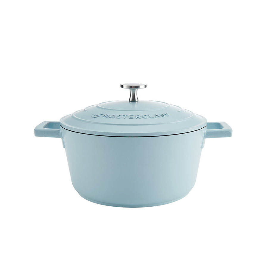 Masterclass Cast Aluminium Gryte 2,4L Himmelblå