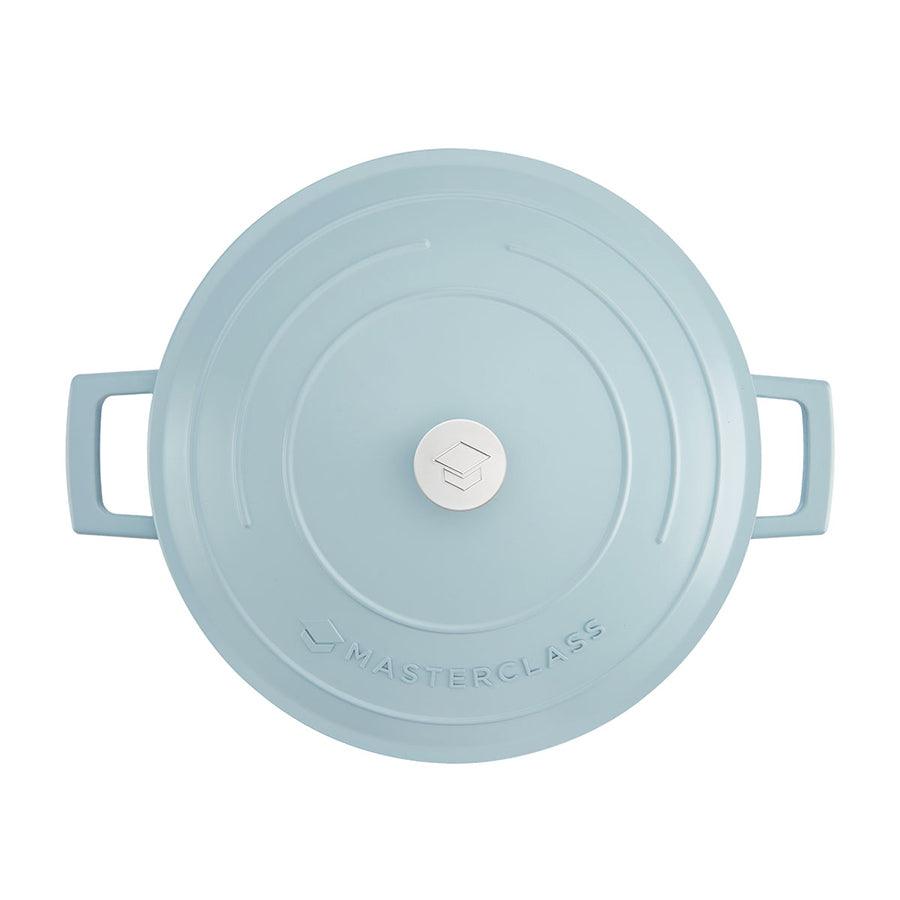 Masterclass Cast Aluminium Gryte 4L Himmelblå