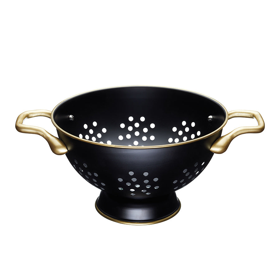 Masterclass Dørslag 24cm Sort & Gull Rustfritt Stål