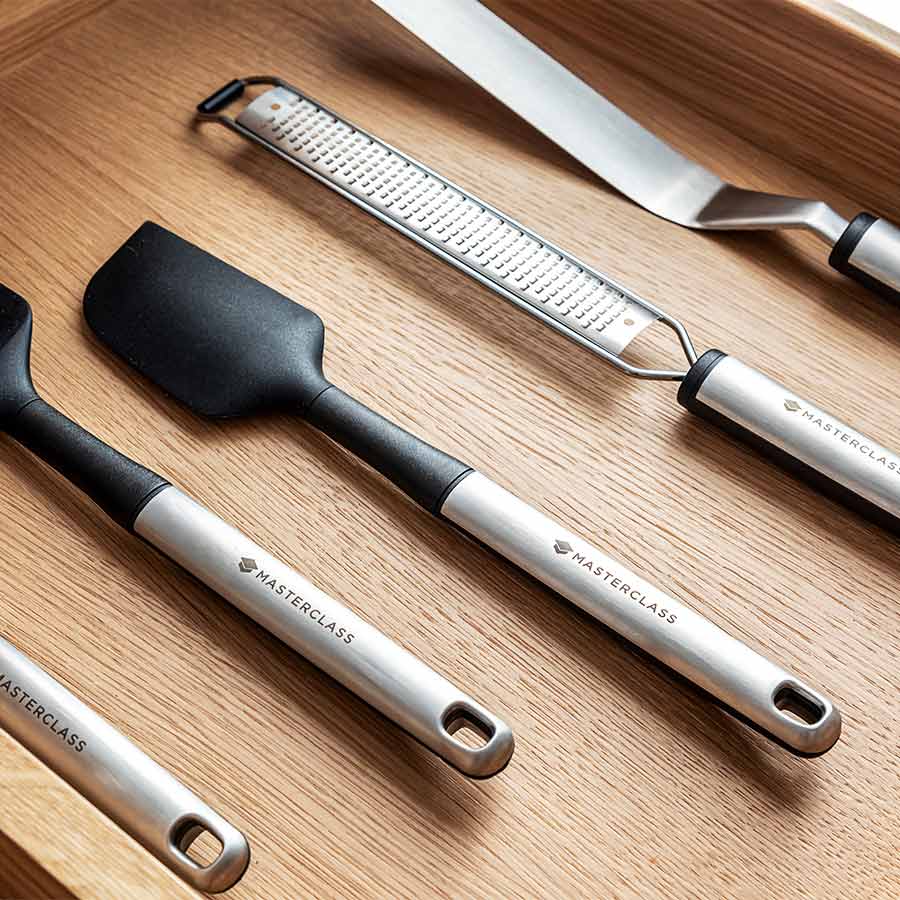 Masterclass Soft Grip Slikkepott 30cm Rustfritt Stål