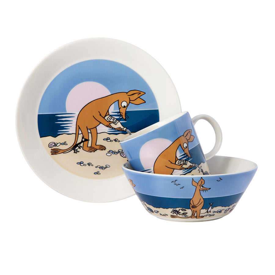Moomin Arabia Mummi Asjett 19cm Sniff Blå