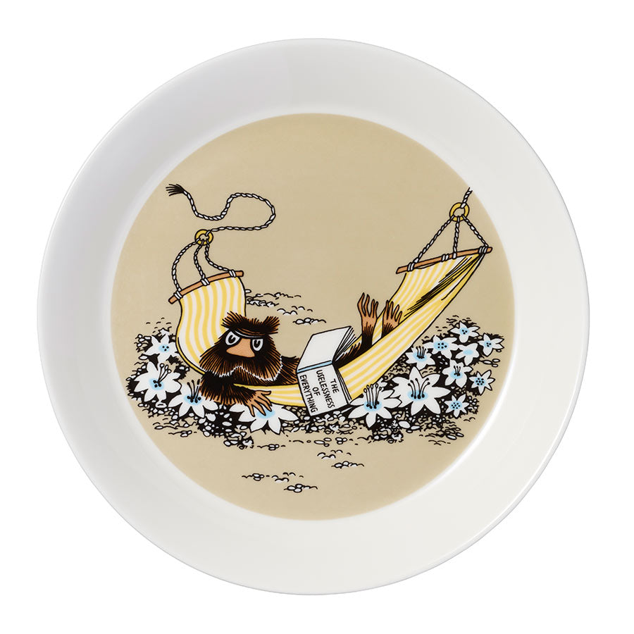 Moomin Arabia Mummi Asjett 19cm Bisamrotta Beige