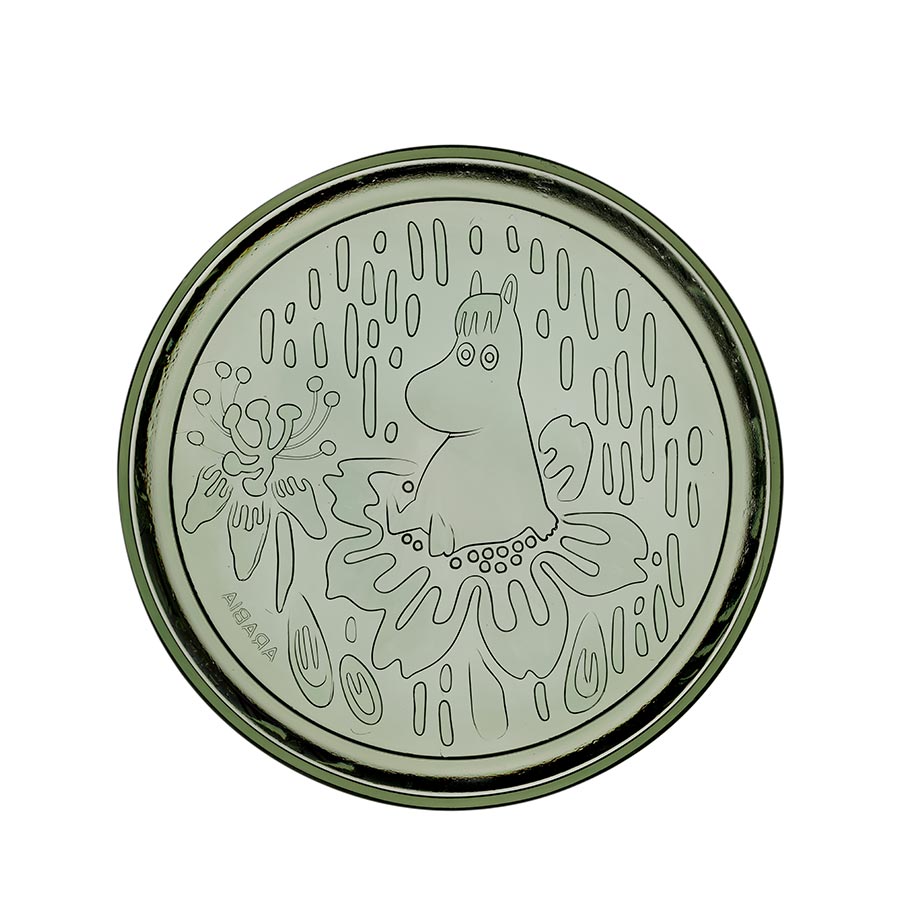 Moomin Arabia Mummi Tallerken 15cm Furugrønn