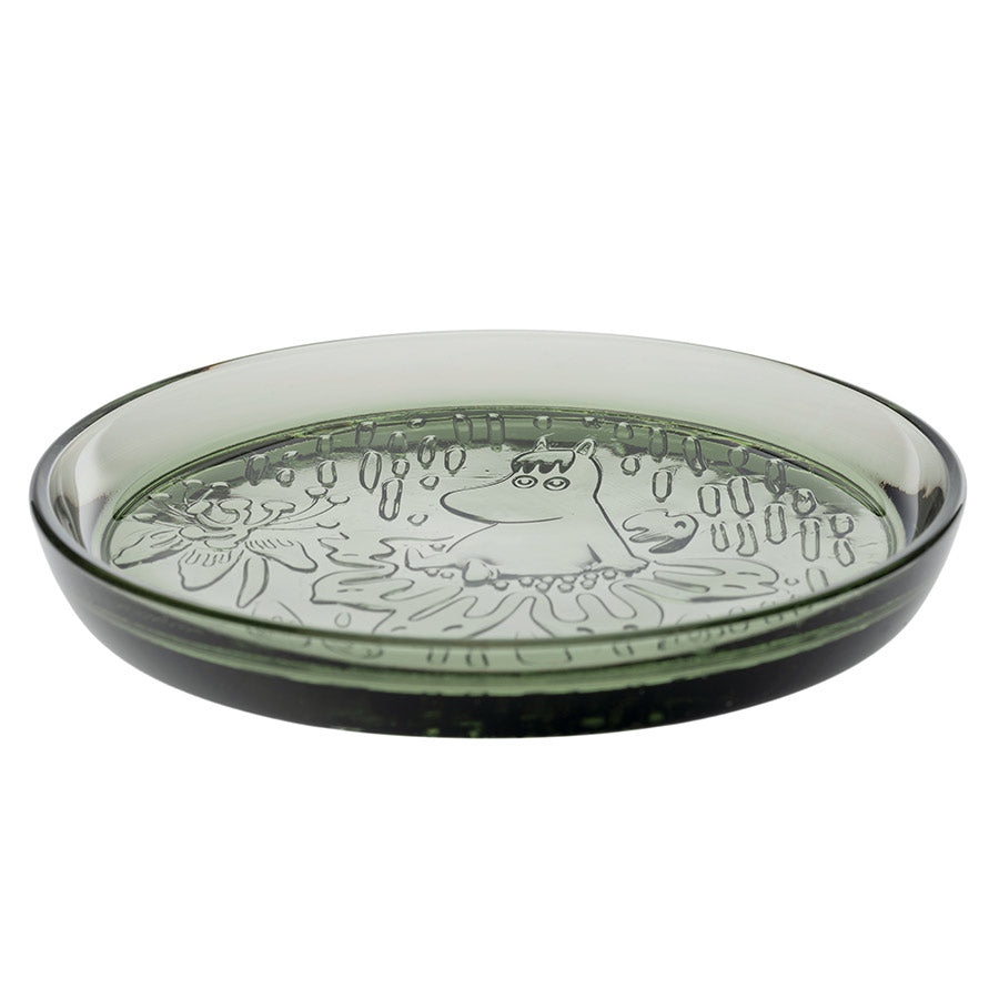 Moomin Arabia Mummi Tallerken 15cm Furugrønn