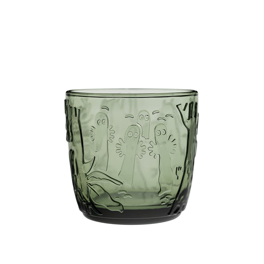 Moomin Arabia Mummi Vannglass 28cl 2stk Furugrønn