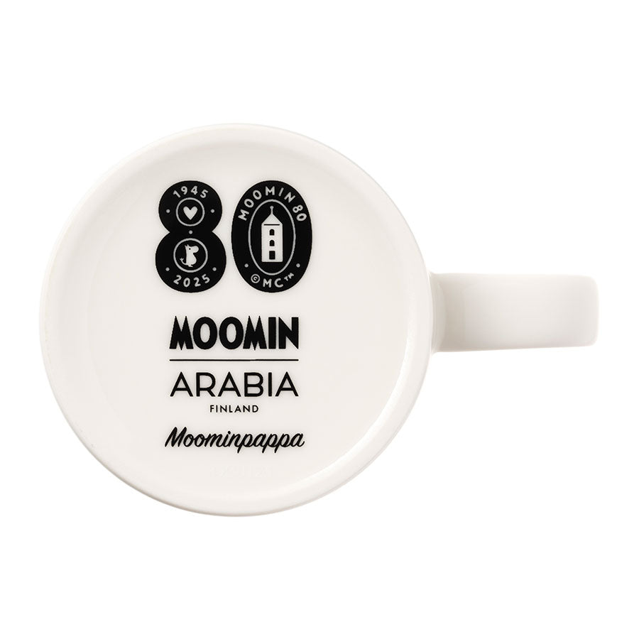 Moomin Arabia Mummikopp 30cl Mummipappa 80-års Jubileum m/Boks