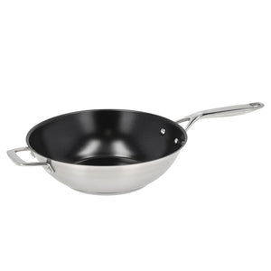 Morsø 79Nord wokpanne i stål med keramisk non-stick-belegg, perfekt for steking av deilige retter. 30 cm størrelse.
