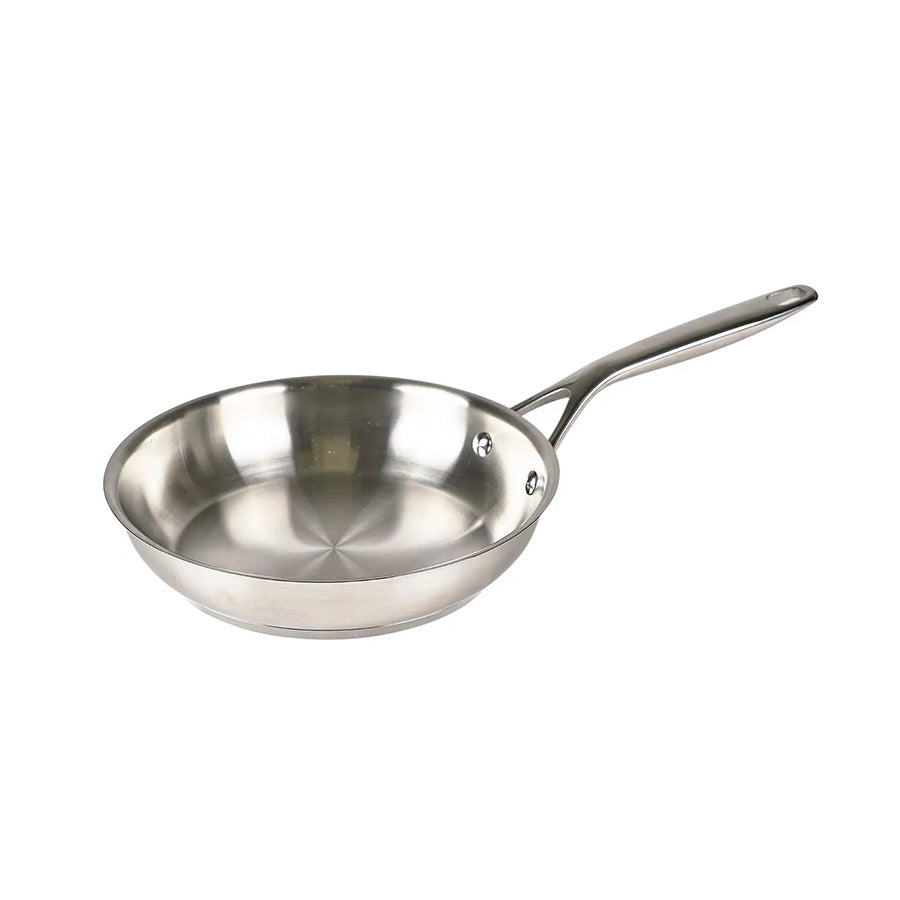 Morsø 79Nord stekepanne i rustfritt stål, 24 cm, perfekt for å lage stekeskorpe og justere varmen.