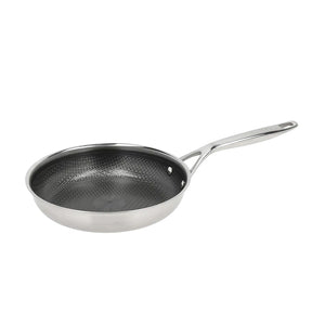 Morsø 79Nord stekepanne 24 cm med hybridbelagt overflate, rustfritt stål og keramisk non-stick, ideell for rask og jevn varmefordeling.