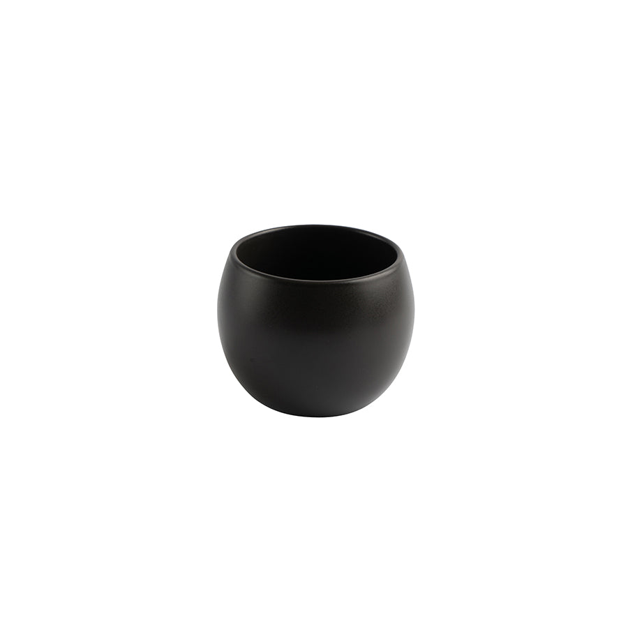 Porsgrunds Porselænsfabrik Natur Serveringsbolle 9,5 cm Matt Sort