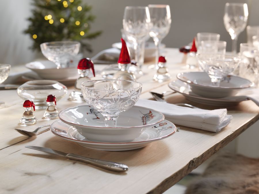 Hadeland Glassverk Nisse Nissebestefar Rød 160 mm