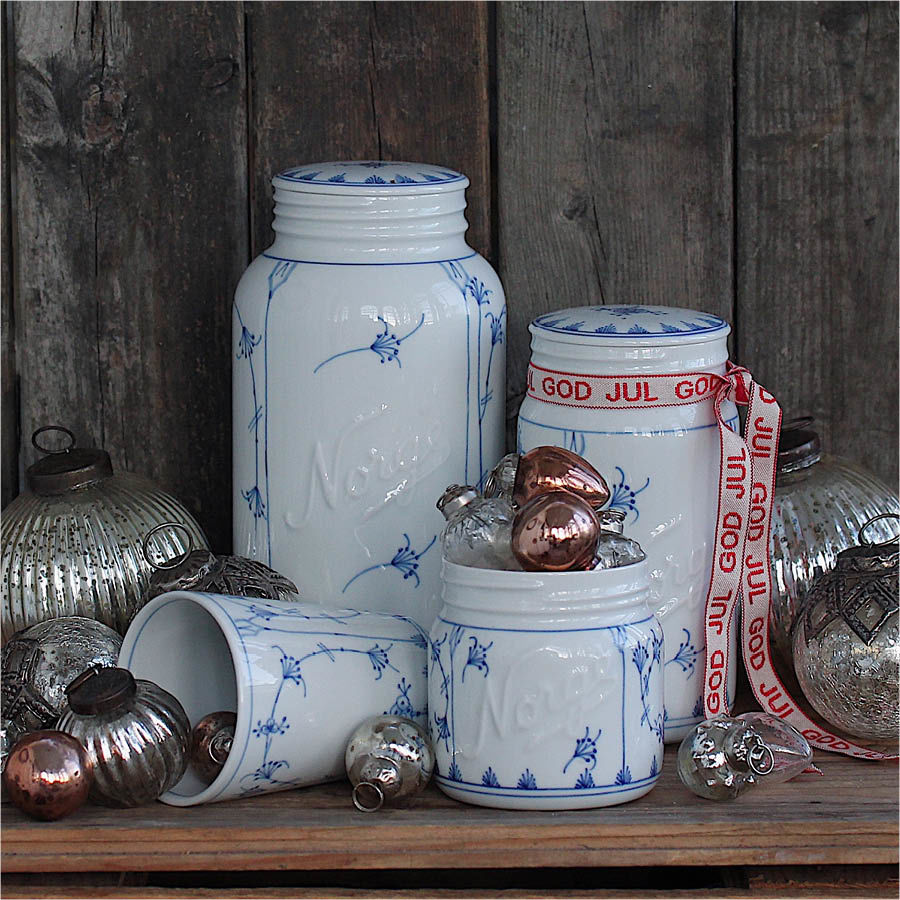 Norgesglasset Bogstad Stråmønster Norgesglass m/Lokk 53cl