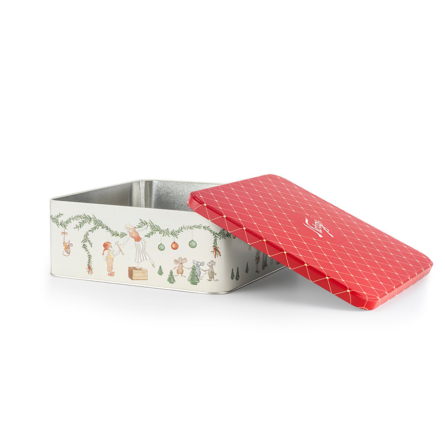 Norgesglasset Norge Kakeboks Firkantet 2pk