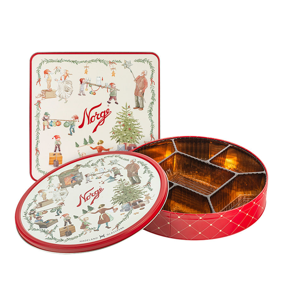 Norgesglasset Julekakebokser 2pk